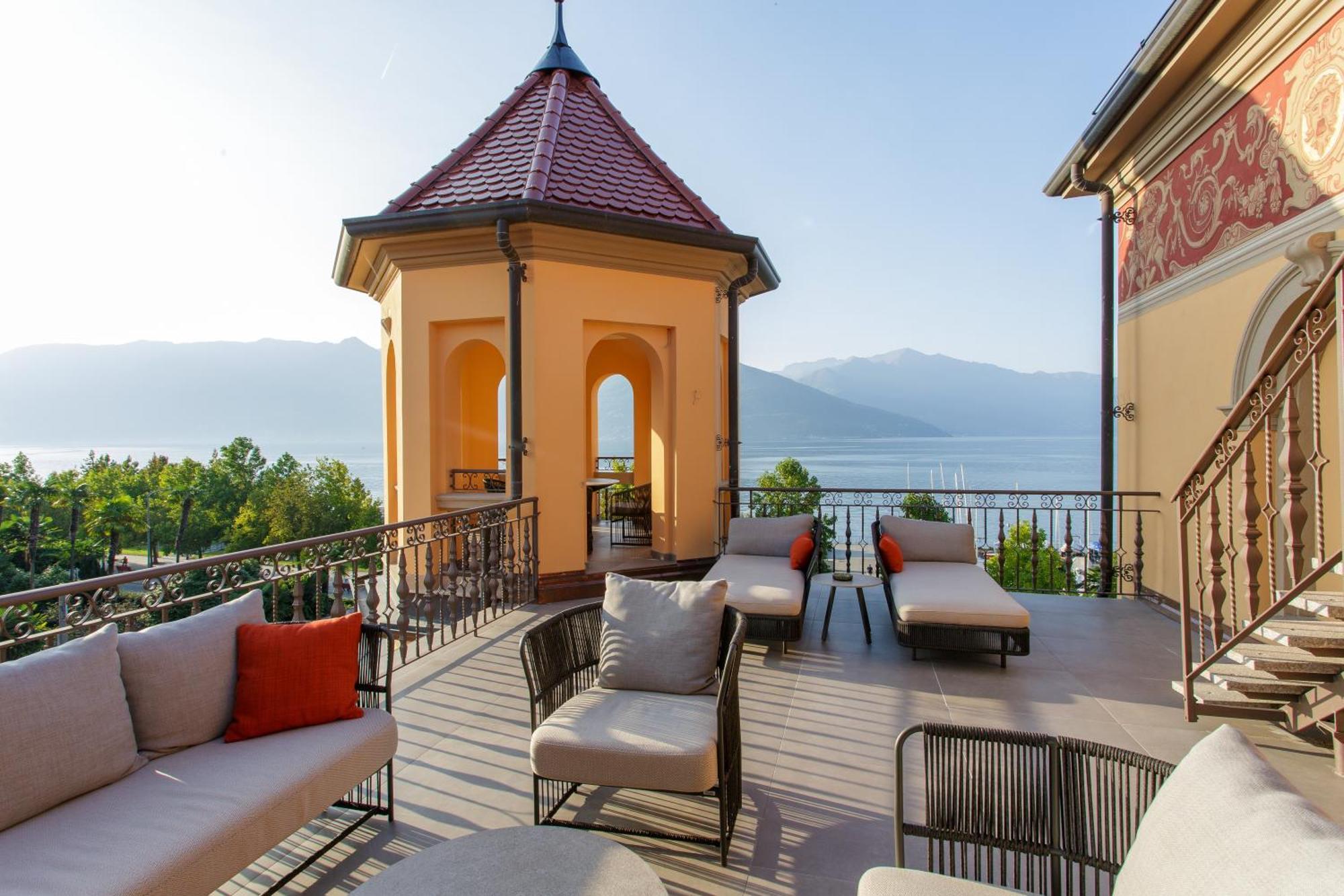 Camin Hotel Luino Buitenkant foto